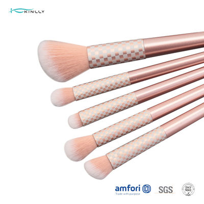 Ferrule 7PCS αργιλίου ξύλινες εξαρτήσεις βουρτσών Makeup καλλυντικών