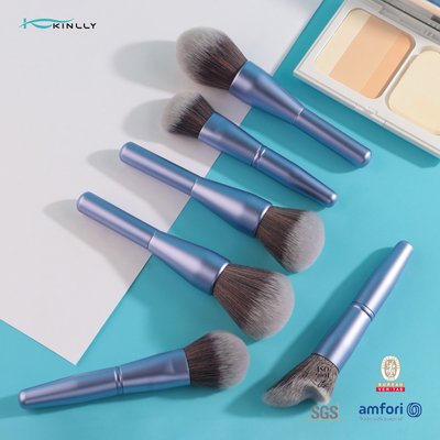 6pcs το μεγάλο πρόσωπο Makeup Etercycle βουρτσών Makeup κοκκινίζει τέλειο ιδανικό για το υγρό