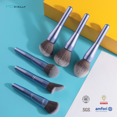 6pcs το μεγάλο πρόσωπο Makeup Etercycle βουρτσών Makeup κοκκινίζει τέλειο ιδανικό για το υγρό