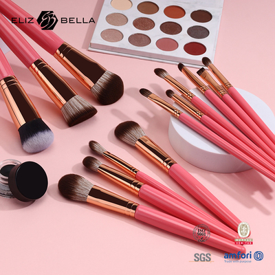8pcs Wholesale High Quality Beauty Cosmetic Brush Set, ξύλινη λαβή ιδιωτική ετικέτα βούρτσα μακιγιάζ σετ