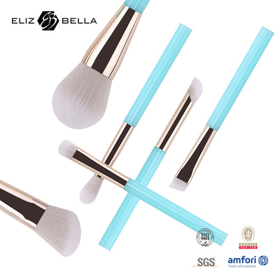 6pcs OEM μακιγιάζ βούρτσες ματιών για την φροντίδα της ομορφιάς, Cruelty Free συνθετική μαλλιά μακιγιάζ βούρτσα κιτ