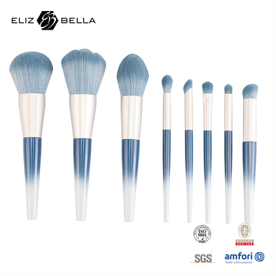10pcs Beauty Needs Plastic Handle Travel Makeup Brush Set με συνθετικά μαλλιά, παραγγελίες OEM είναι ευπρόσδεκτες.