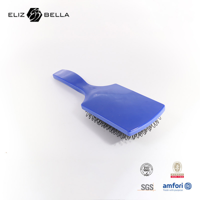 Τετράγωνο Κούφιο Αναπνευστικό Ξύλο Μασάζ Comb Deman Custom Logo Curved Wave Brush Labyrinth Hair Brush για στεγνωτήρα μαλλιών