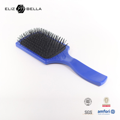 Τετράγωνο Κούφιο Αναπνευστικό Ξύλο Μασάζ Comb Deman Custom Logo Curved Wave Brush Labyrinth Hair Brush για στεγνωτήρα μαλλιών